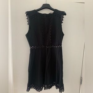 Zara Black Cut Out Mini Dress